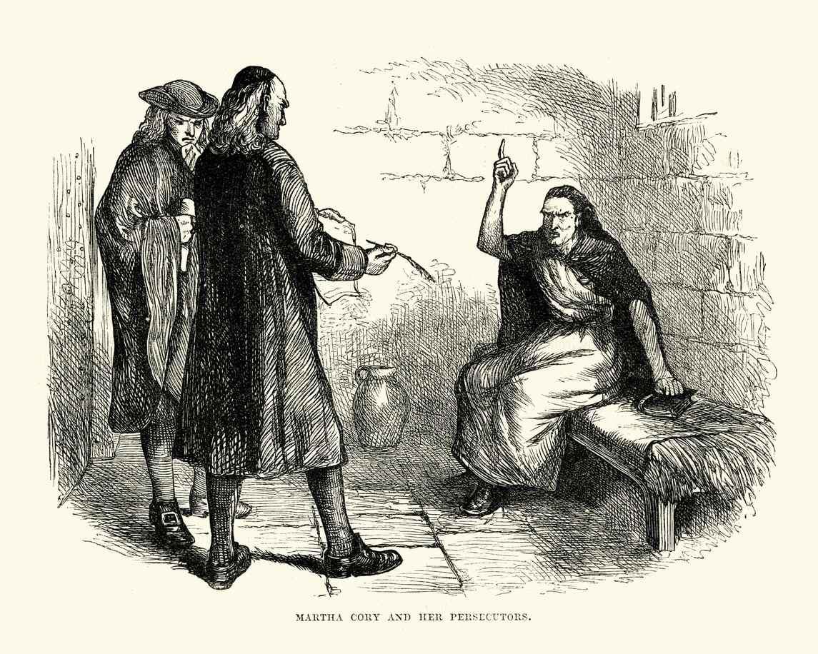 Martha Corey and her persecutors, Salem witch trials; Remembering (and Preventing) Injustice