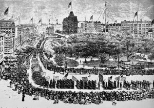 New York labor day 1882